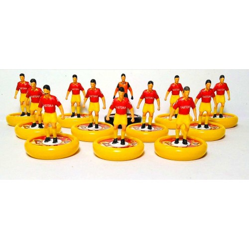 Subbuteo Andrew Table Soccer Kastoria 1981 Greek Cup Winners on WSB Professional bases